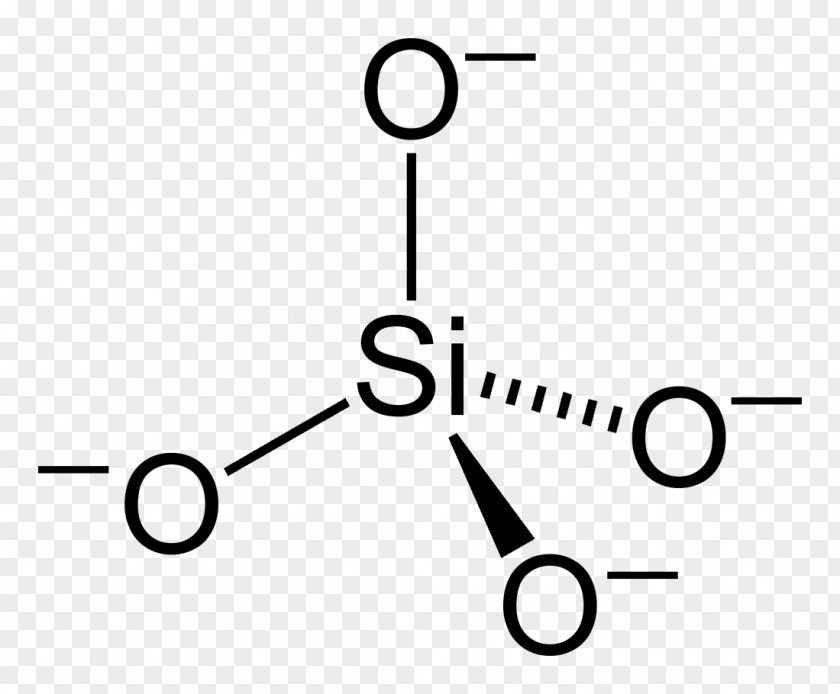 Lewis Structure Silicate Minerals Structural Formula PNG