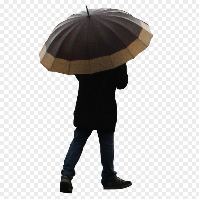 Man Umbrella Product Design Headgear PNG