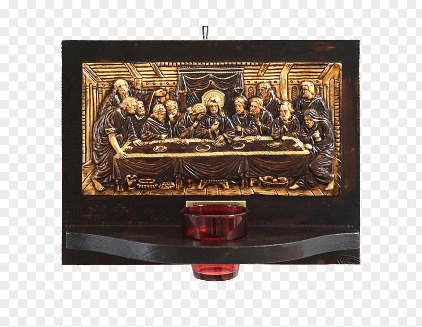 The Last Supper Iconostasis Wood Carving Glass ORAMAWORLD PNG