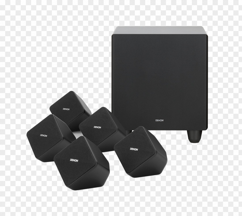 Acoustics DENON SYS-2020 5.1 Surround Sound Home Theater Systems Loudspeaker PNG
