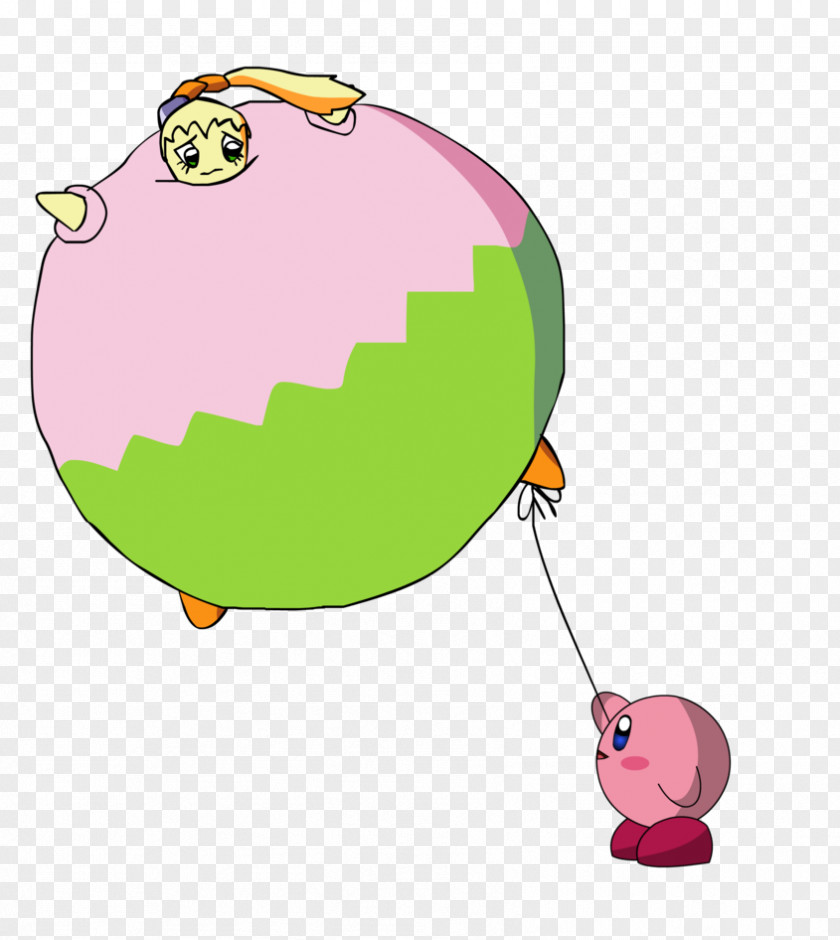 Balloon Kirby And The Rainbow Curse Clip Art PNG