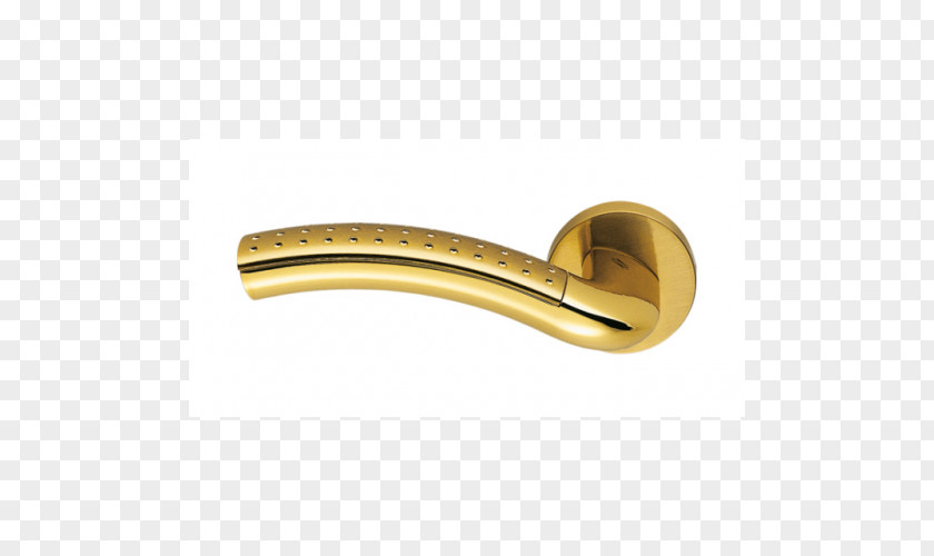 Brass Door Handle 01504 Material PNG
