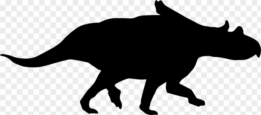 Cat Eotriceratops Silhouette Chasmosaurus Tyrannosaurus PNG