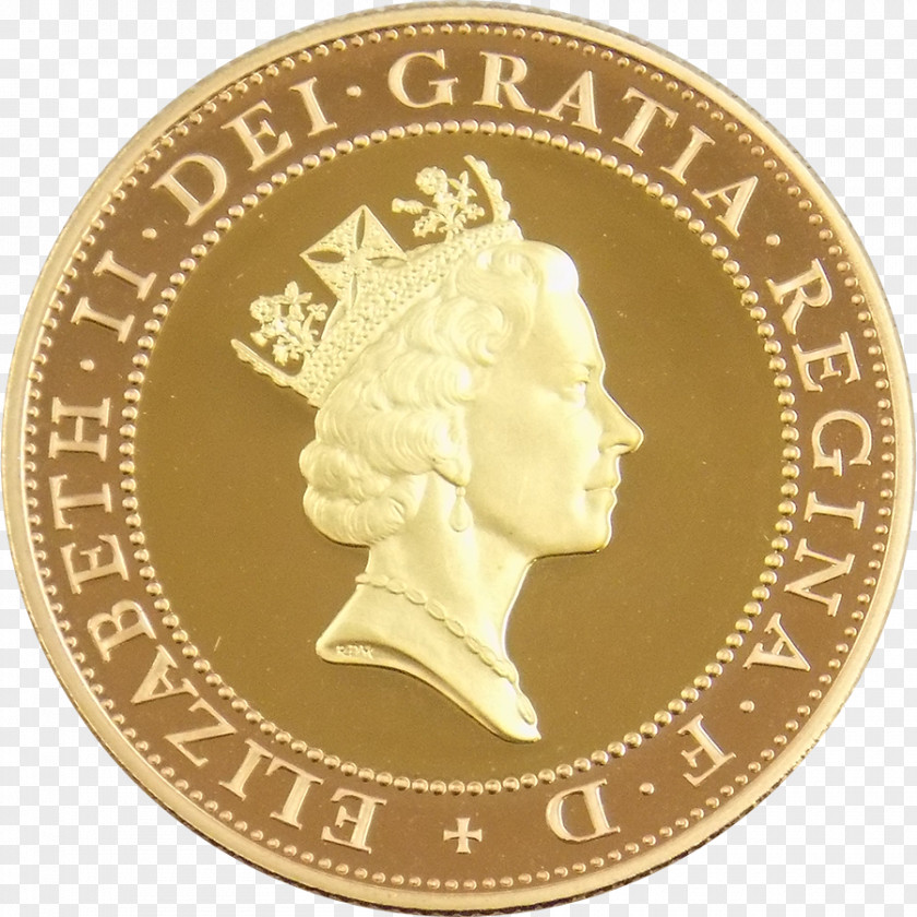 Coin Challenge Two Pounds Commemorative Double Sovereign PNG