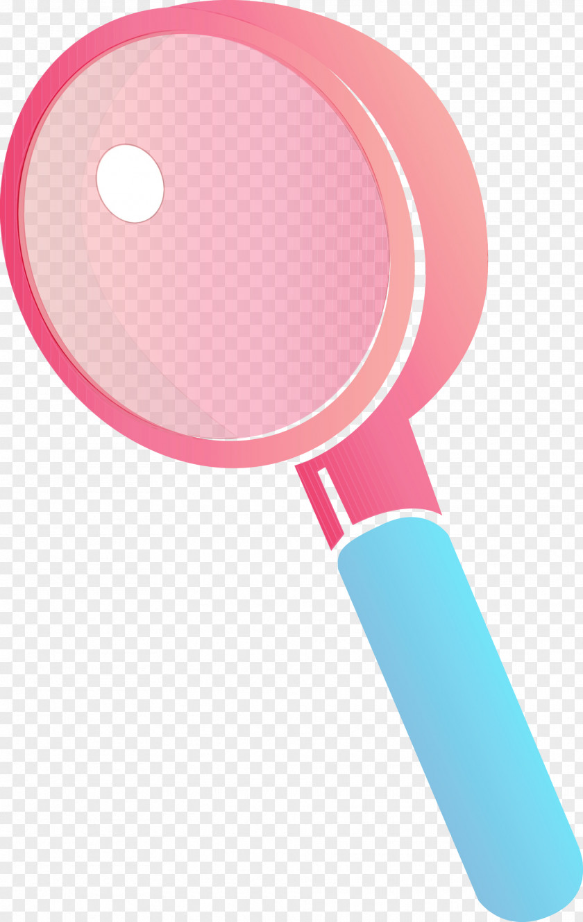 Pink Material Property Magnifier PNG