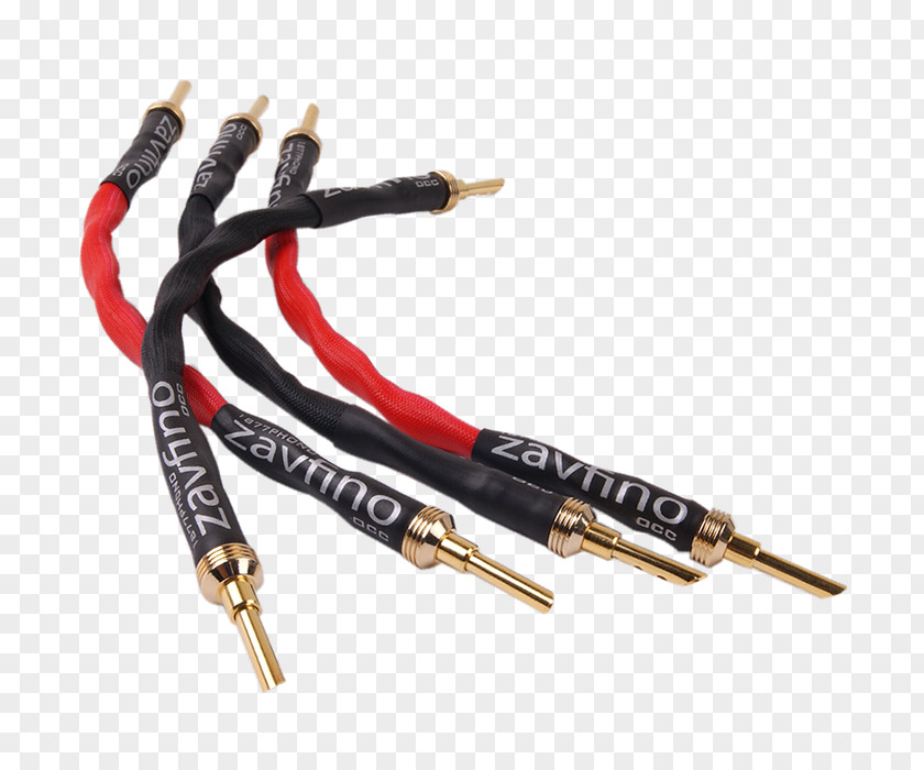 Banana Coaxial Cable Speaker Wire Electrical Connector Loudspeaker PNG