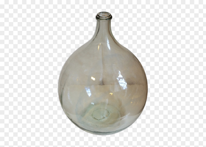 Dame Blanche Glass Bottle Vase PNG
