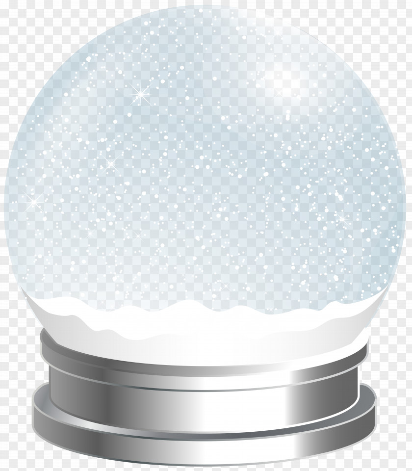 Snow Background Globes Clip Art PNG