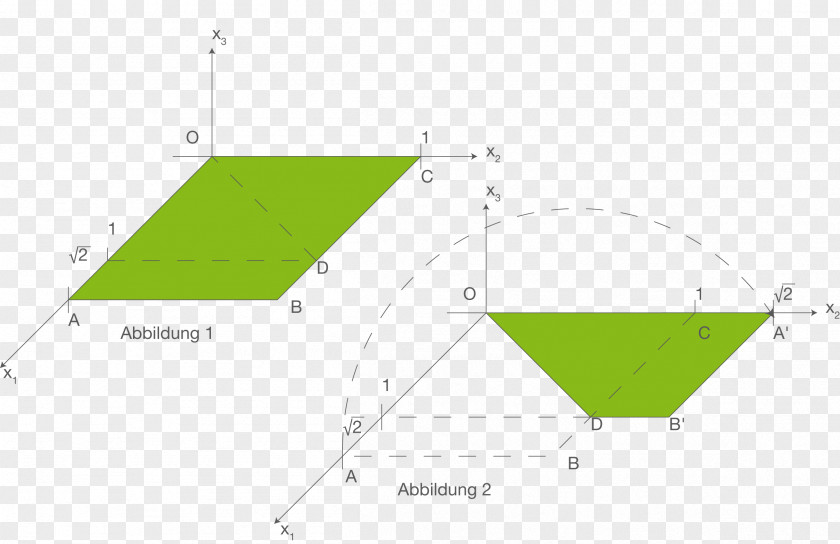 Triangle Point Green PNG