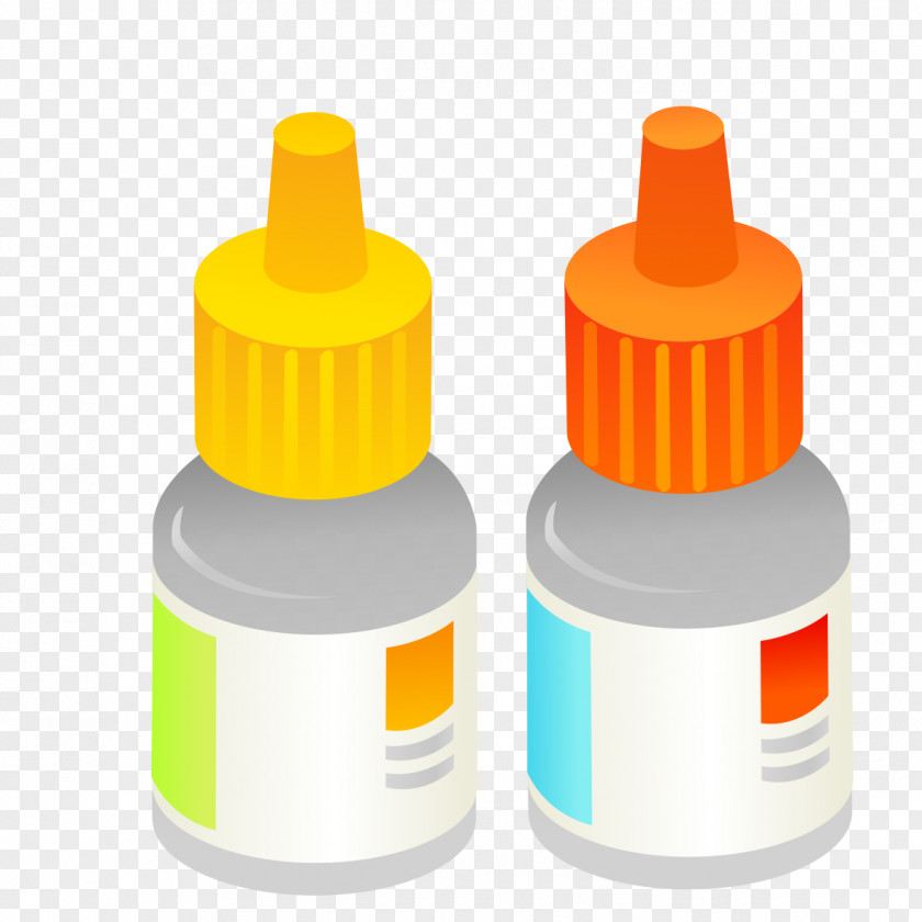 Color Pattern Of Eye Drops Drop Icon PNG