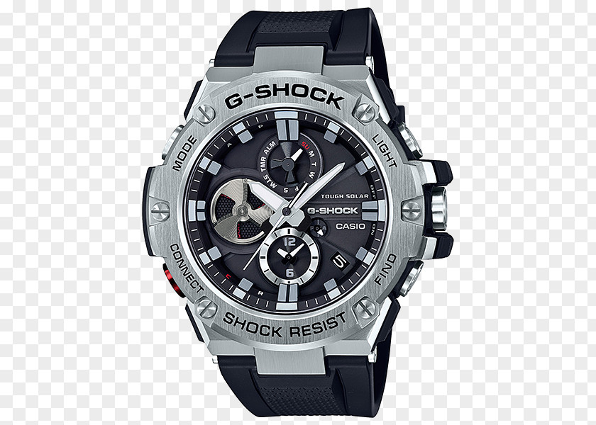 Gst G-Shock Shock-resistant Watch Steel Casio PNG