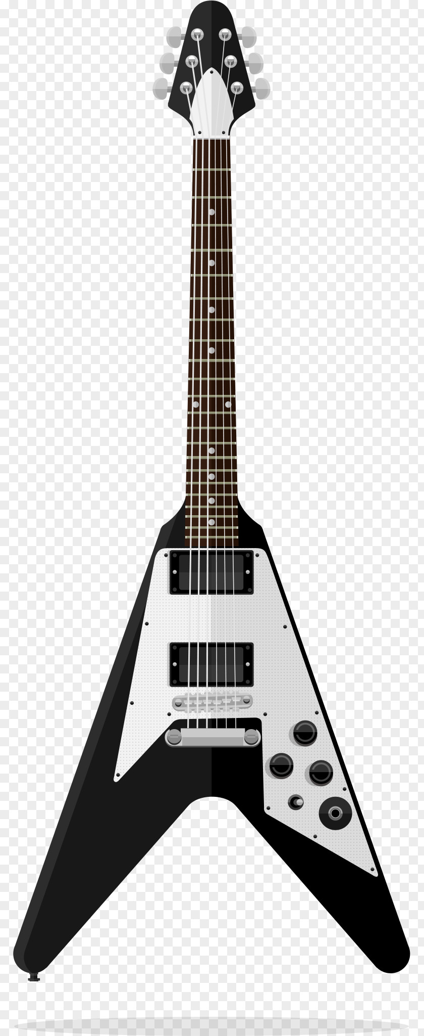 Guitar Gibson Flying V Les Paul Custom ES-335 PNG