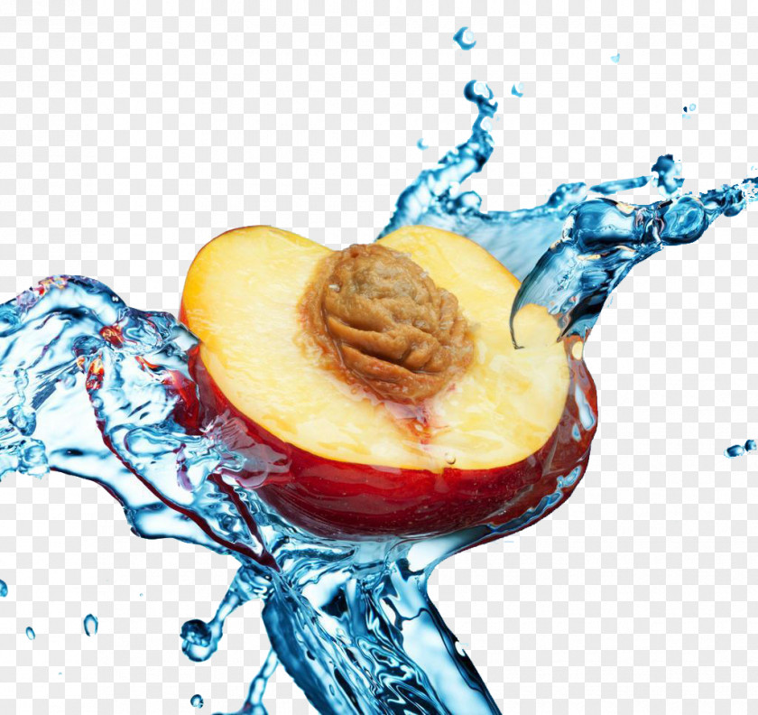Peaches And Spray Juice Peach Stock Photography PNG
