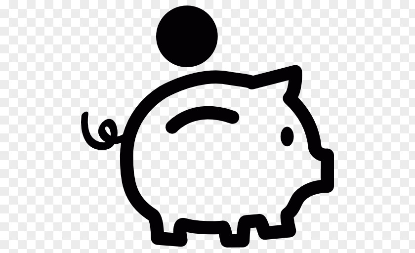 Pig Icon Piggy Bank Domestic Alcancía PNG