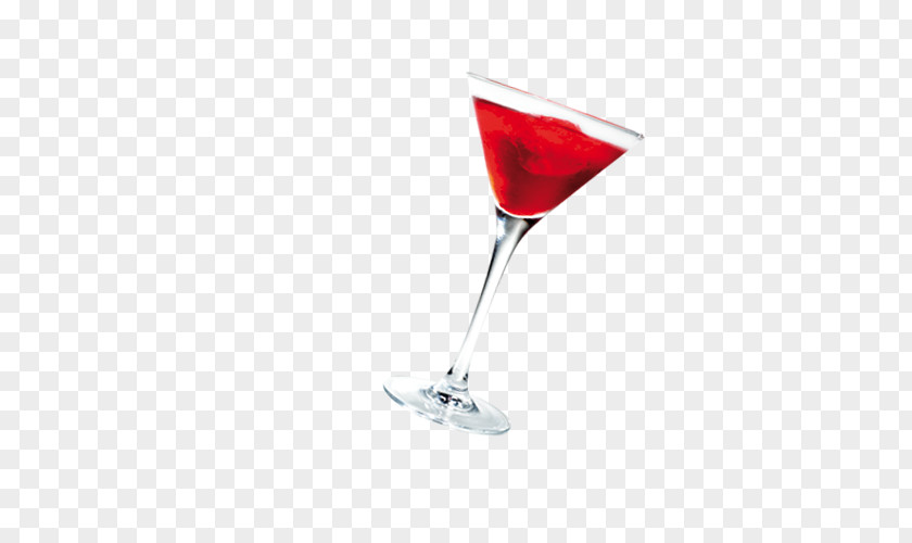 Creative Valentine's Day Red Wine Cocktail Martini Glass PNG