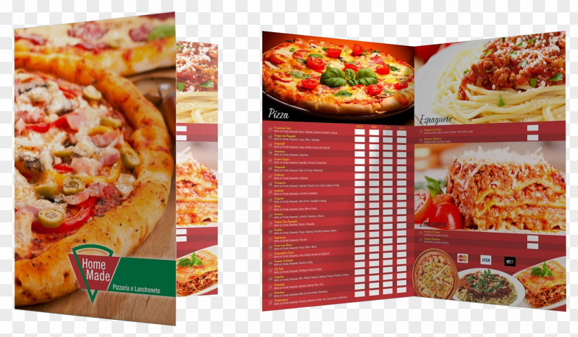 Menu Sicilian Pizza Fast Food Restaurant PNG