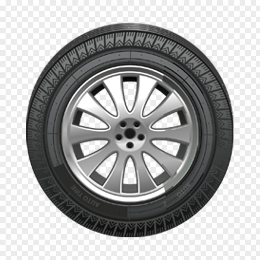 Real Car Wheels Snow Tire Stock Illustration PNG