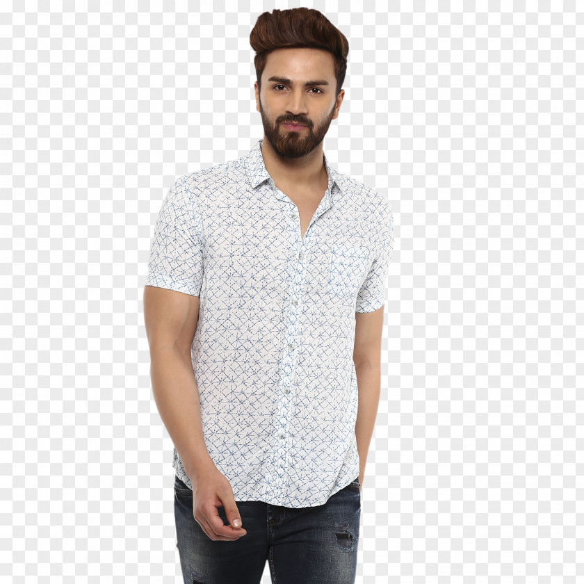 T-shirt Printed Sleeve Collar PNG