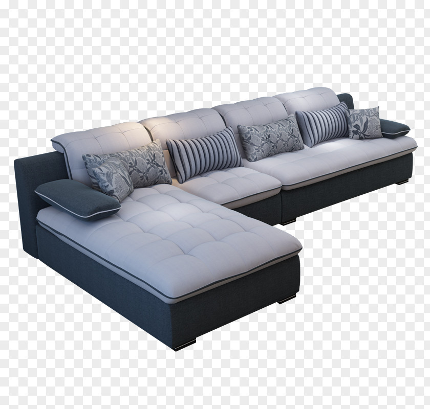 Corner Sofa Small Apartment Minimalist Modern Bed Living Room Couch Canapxe9 Furniture PNG