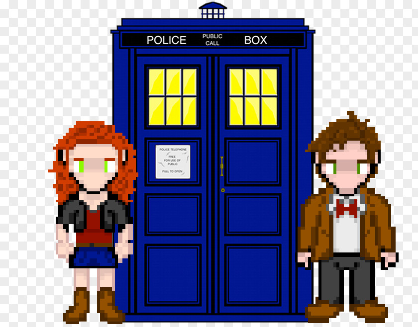 Doctor TARDIS Computer Animation PNG