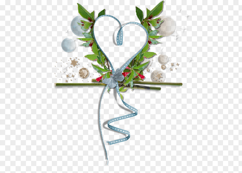 Leaf Twig Flower PNG