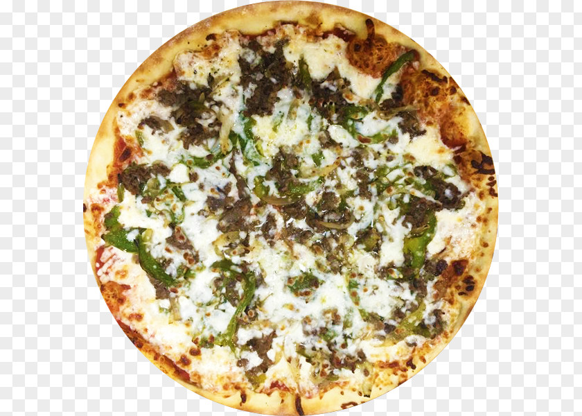 Pizza California-style Sicilian Cheesesteak New York-style PNG