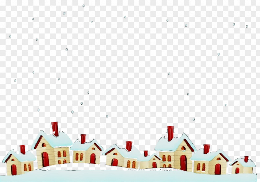 House Landmark White Red Text Line PNG