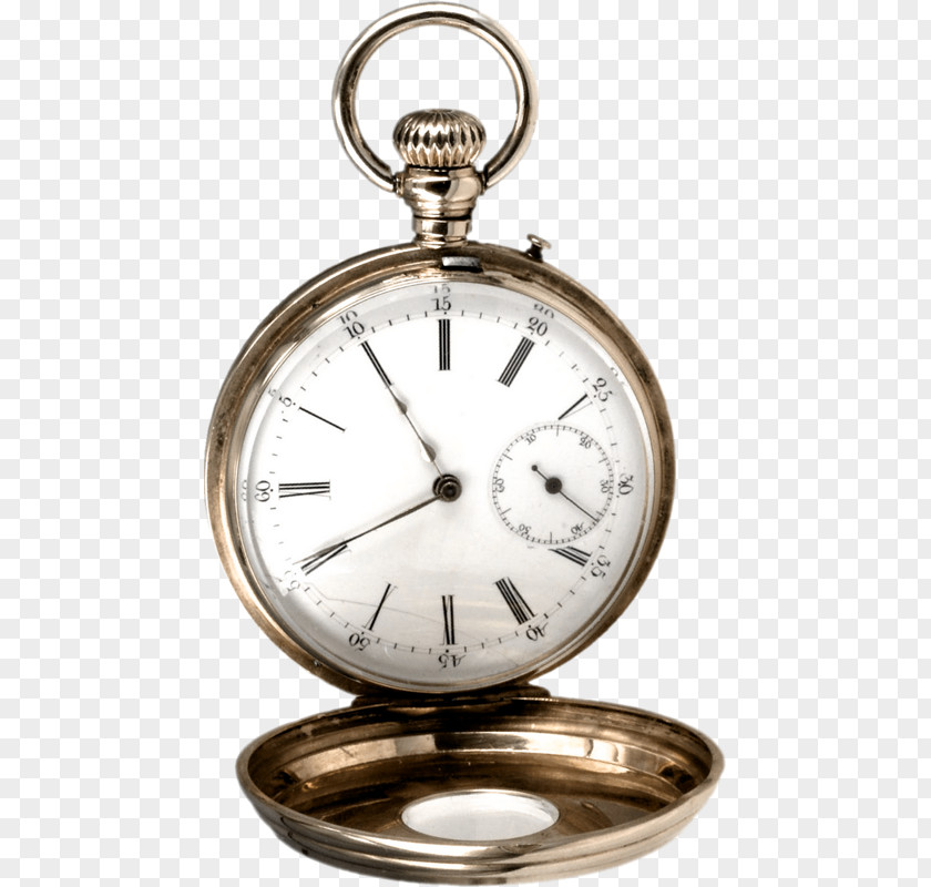 Metal Watch Clock Pocket PNG