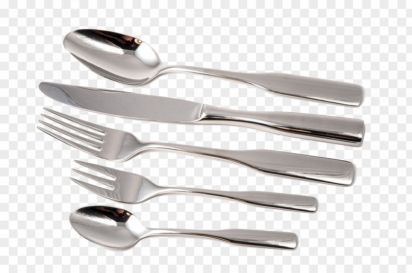 Steel Knife And Fork Cutlery Spoon Kitchen Utensil PNG