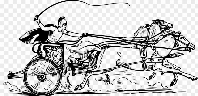 Carriages Vector Ancient Rome Chariot Racing Colosseum Roman Empire PNG