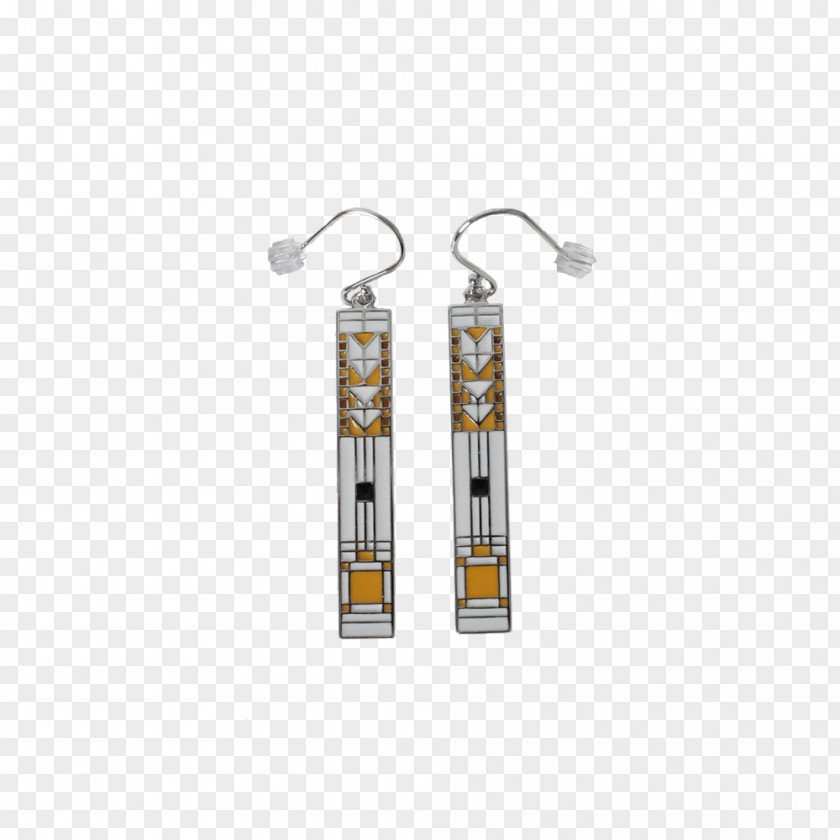 Enamel Glass Earring PNG