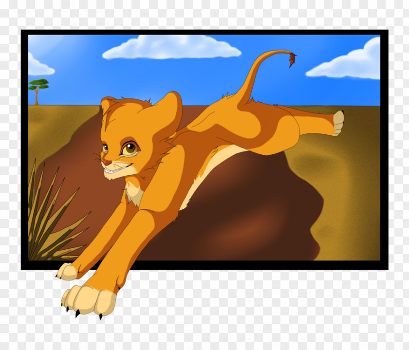 Simba Forehead Lion Red Fox Cat Ecosystem Tail PNG
