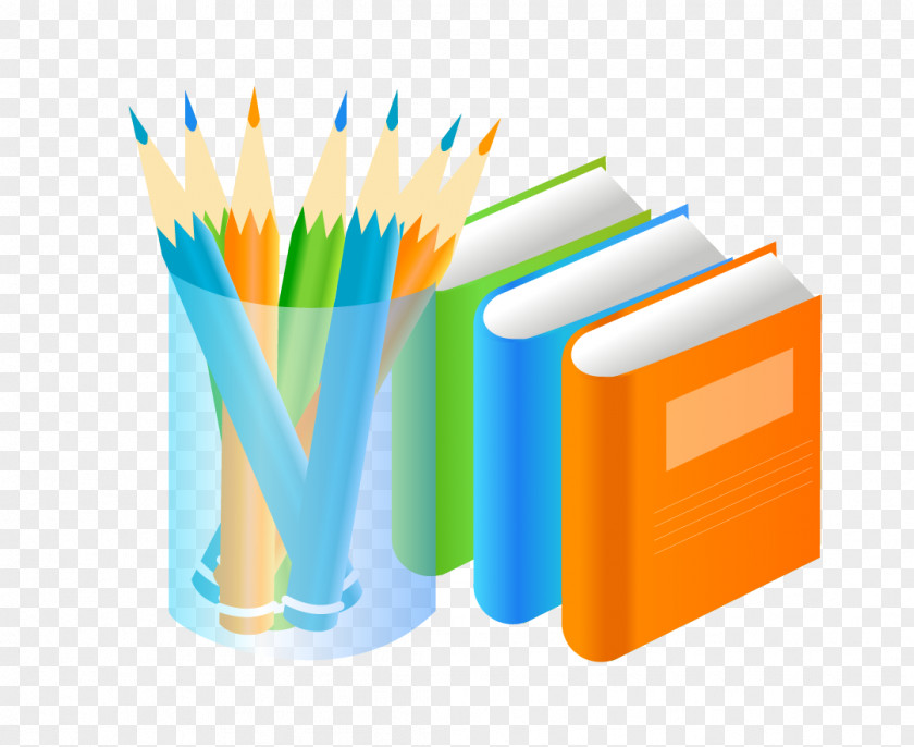Vector Books Pen Adobe Illustrator Stationery PNG
