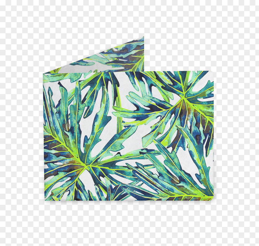 Watercolor Tropical Plants Leaf Rectangle Tropics PNG