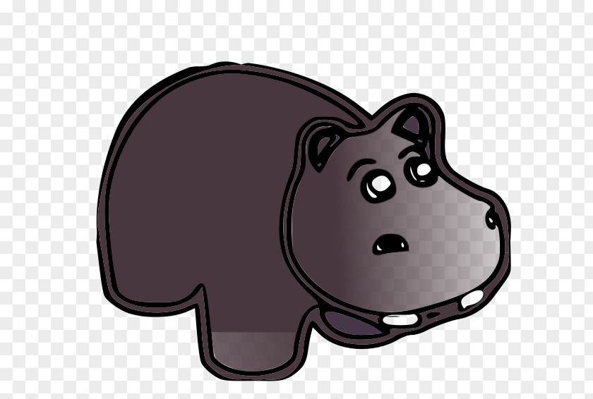Bear Hippopotamus Clip Art PNG