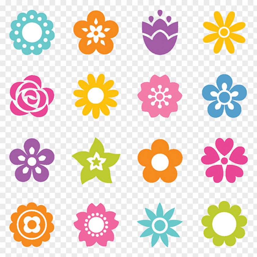 Beautiful Flowers Vector Material Flower Stock Photography Icon PNG