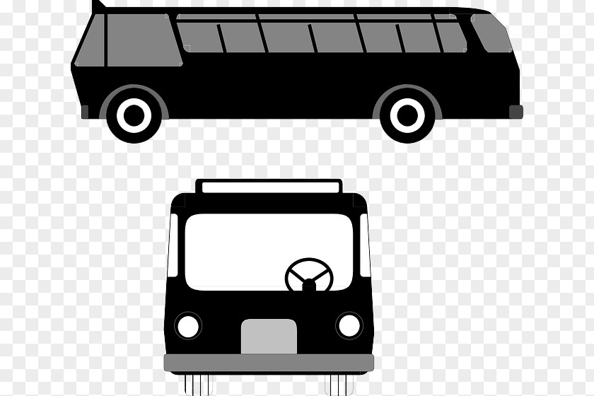 Cartoon School Bus Double-decker Clip Art PNG