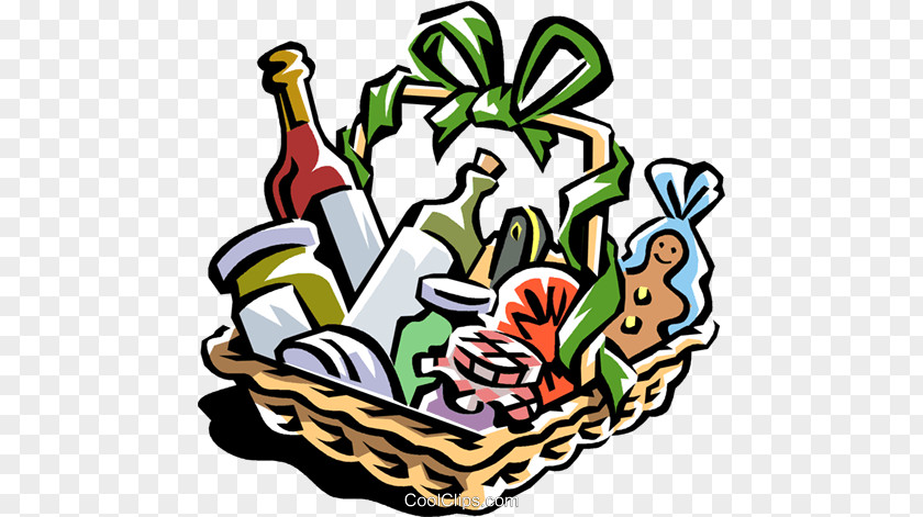 Cesta Hamper Food Gift Baskets Clip Art PNG