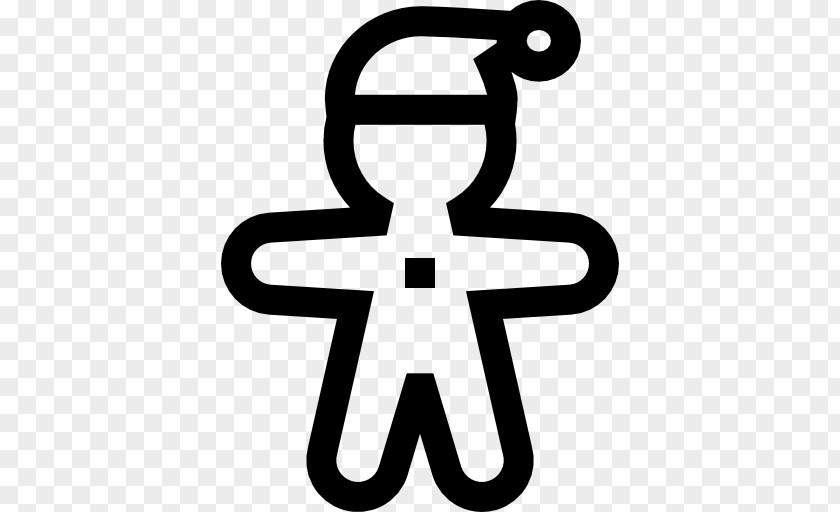 Gingerbread Man Symbol Line Area Clip Art PNG
