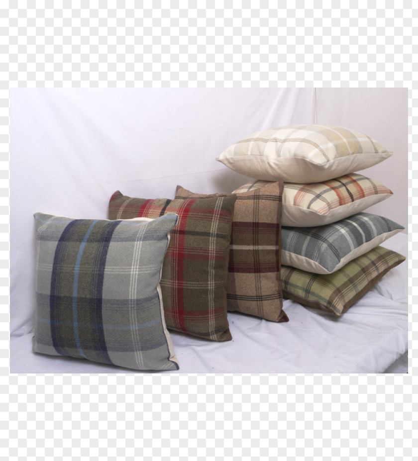 Pillow Cushion Throw Pillows Tartan Couch PNG