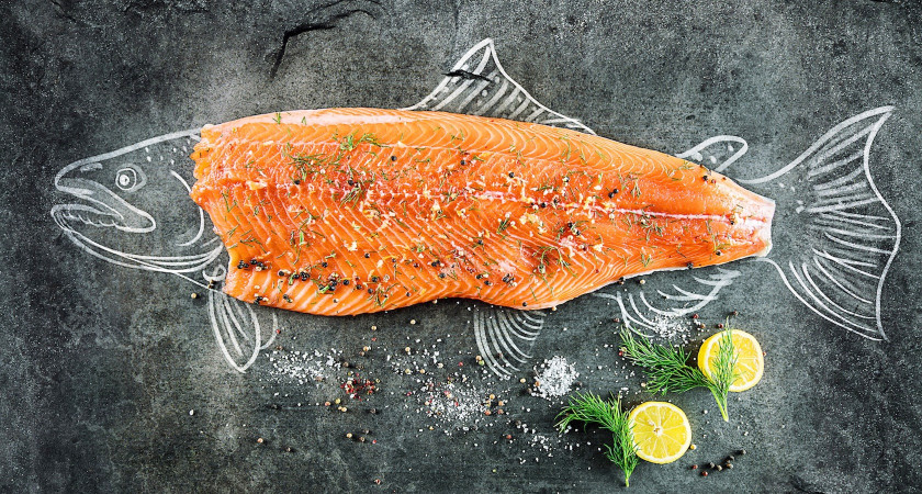 SALMON Fish Steak Aquaculture Of Salmonids Ingredient Food PNG