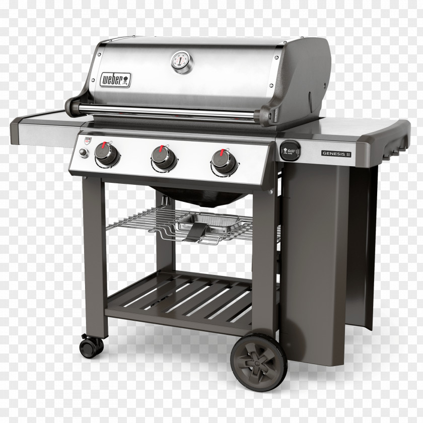 Weber Gas Grills Barbecue Genesis II E-310 S-310 Weber-Stephen Products Gasgrill PNG
