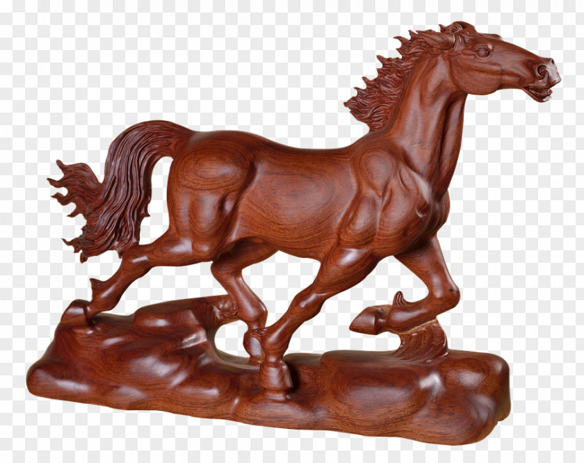 Wood Carving Handicraft Horse PNG