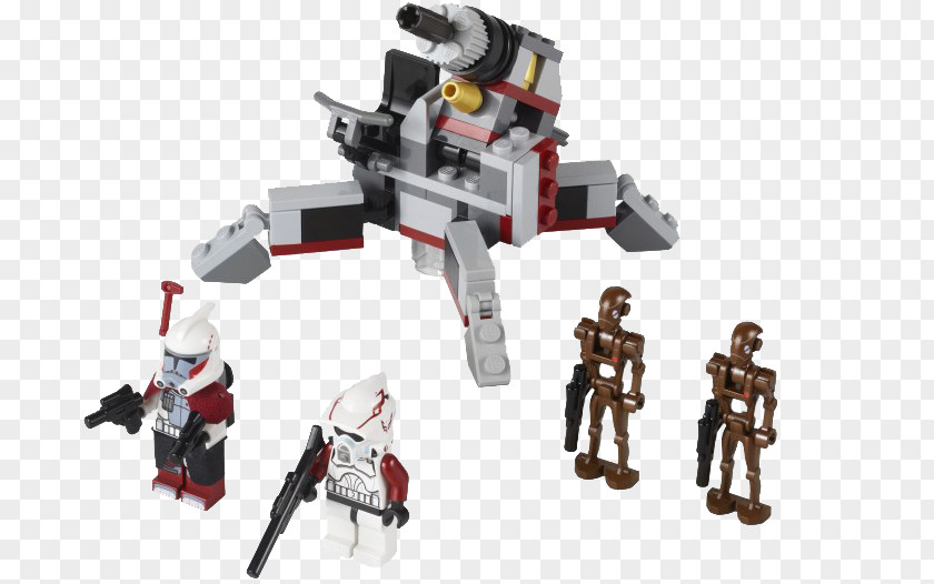 Clone Trooper Battle Droid Star Wars: The Wars PNG
