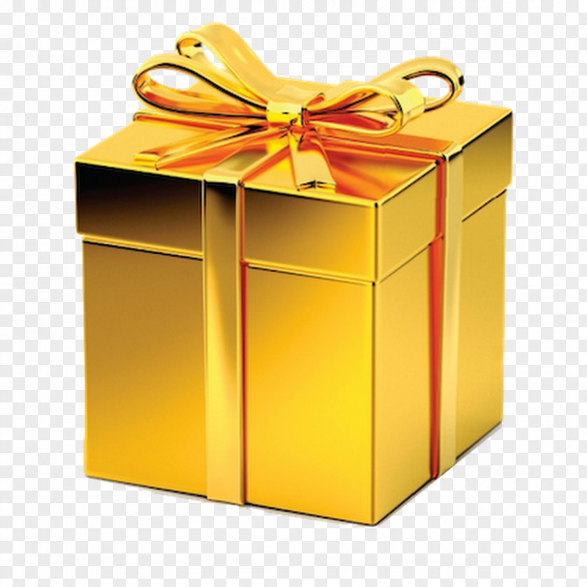 Gift Wrapping Gold Bar Christmas PNG
