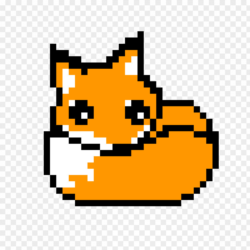 Wolf Pixel Art Drawing Image PNG