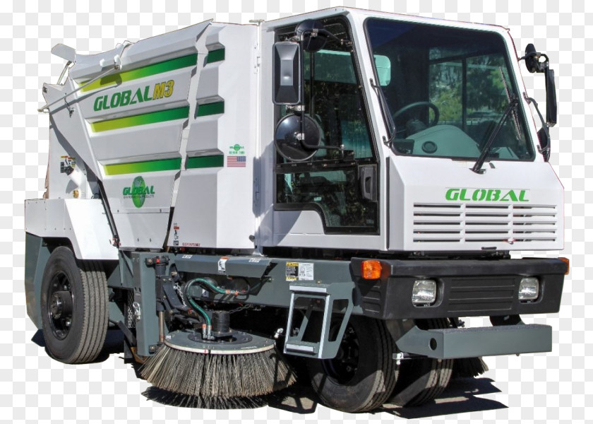 Car Street Sweeper Broom Truck Commercial Vehicle PNG