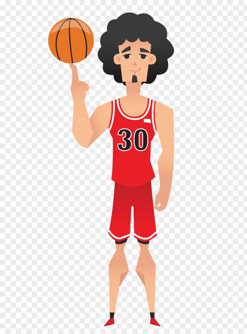 Cartoon Basketball Player NBA PNG