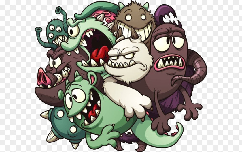 Cartoon Monster Royalty-free Clip Art PNG