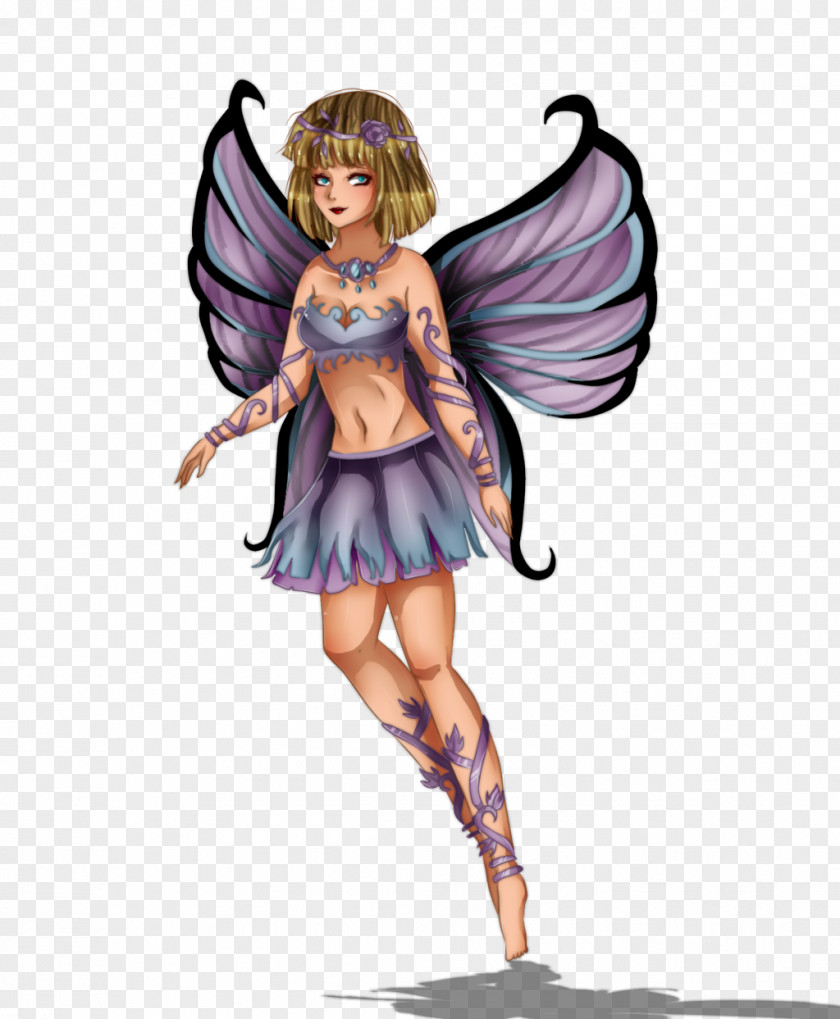 Fairy Costume Design Cartoon Figurine PNG